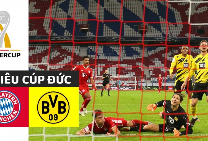 Highlights Bayern Munich 3-2 Dortmund | Siêu Cúp Đức 2020